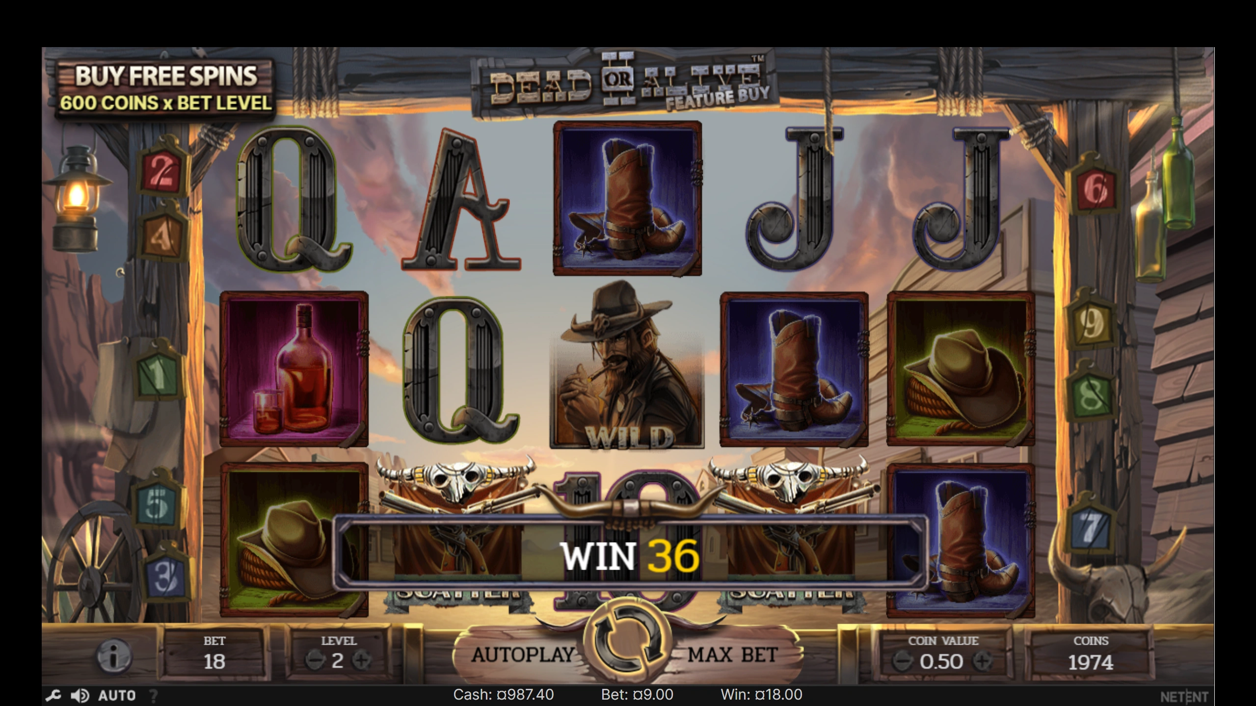 Dead or Alive 2 slot