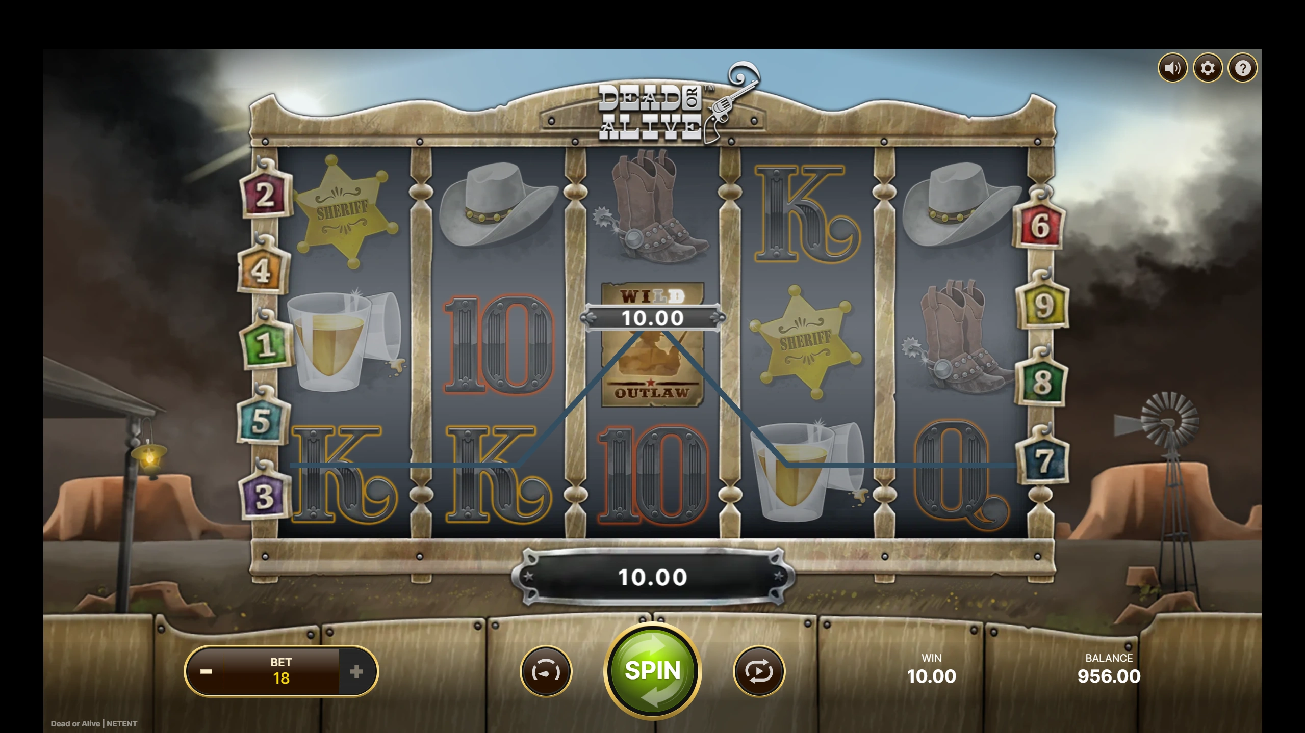 Dead or Alive slot