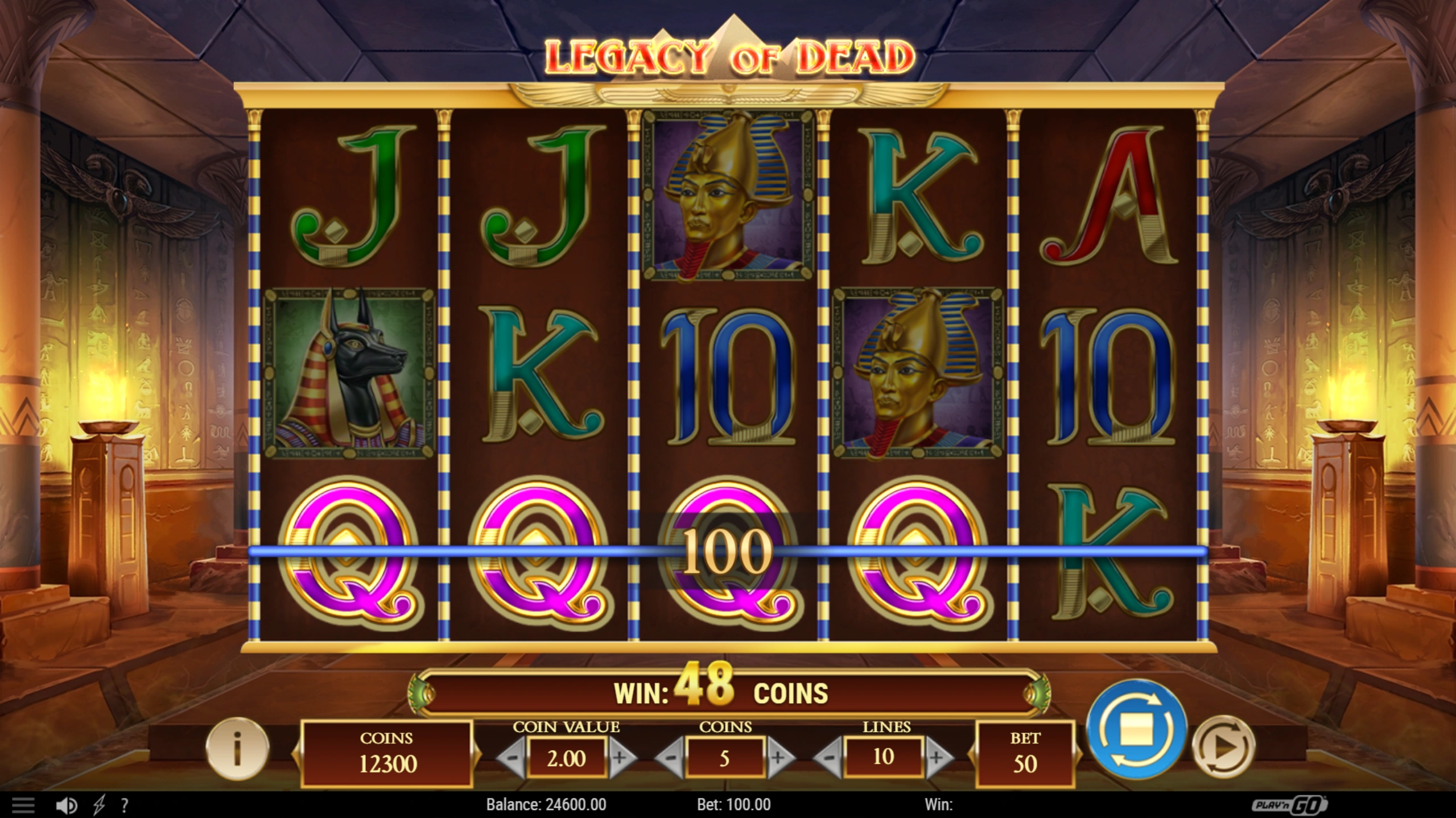 Legacy of Dead slot