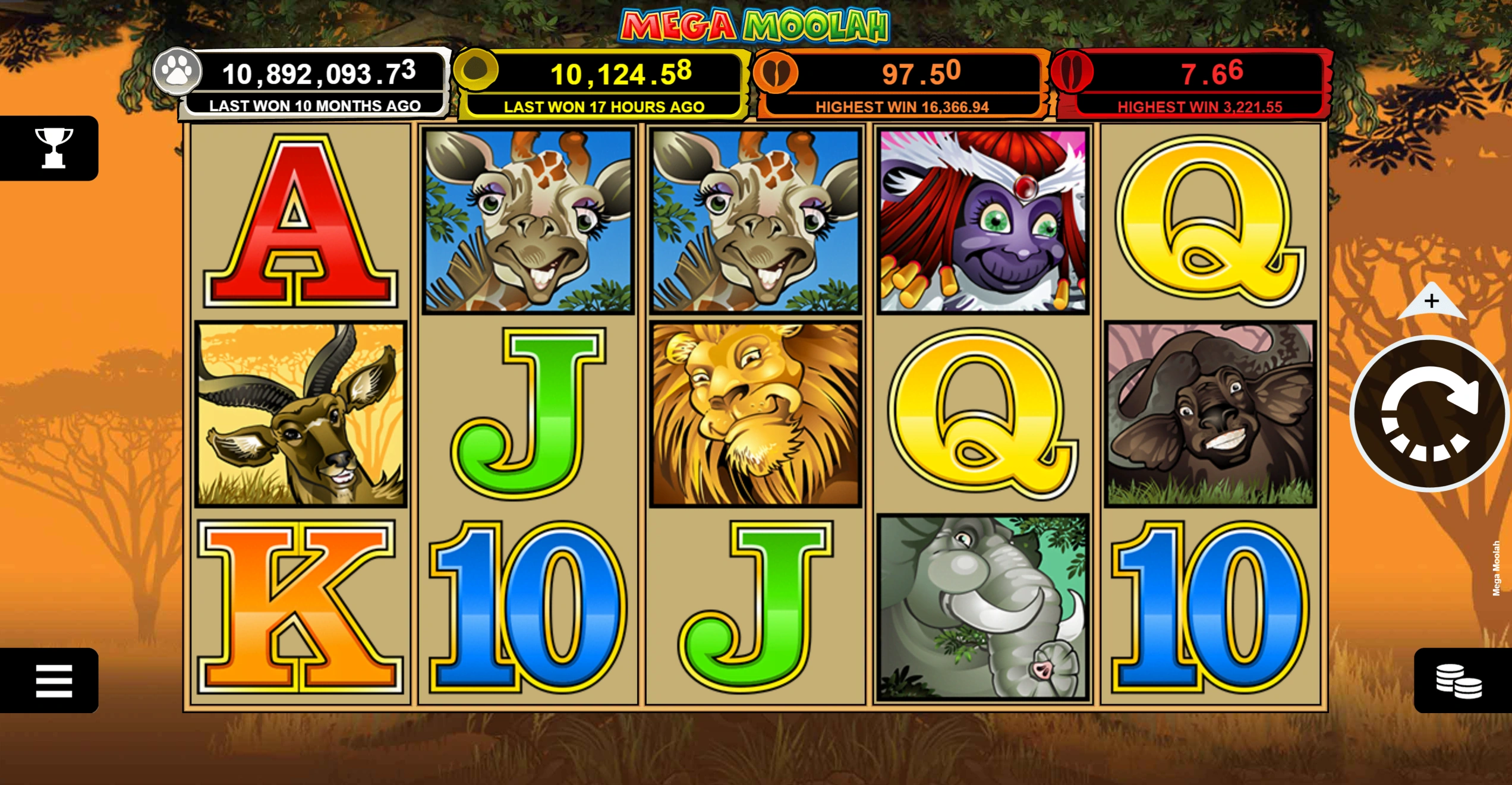 Mega Moolah slot